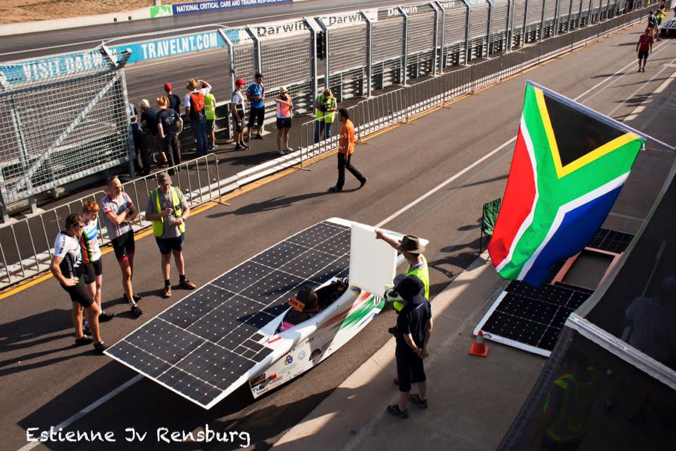 NWU Solar Car driver!