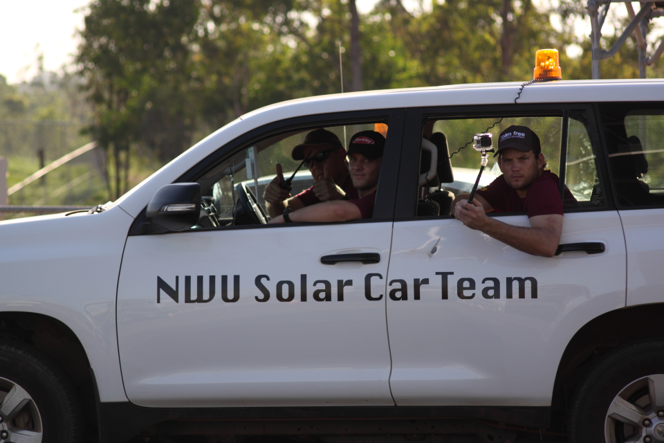 NWU Solar Car: Sirius X25 on the highway