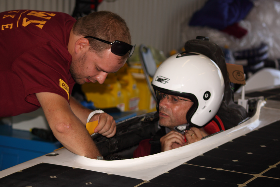 Soaking up the sun at 2014 Sasol Solar Challenge